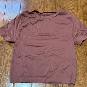Target Women's Mauve Short Sleeve Tee